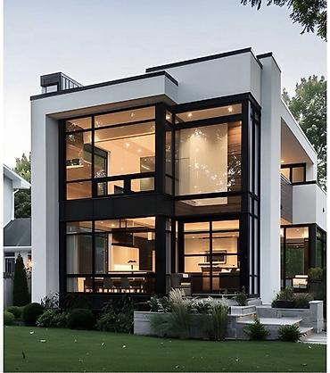 Фасадные работы: Проектирование и строительство современных частных домов - — 4