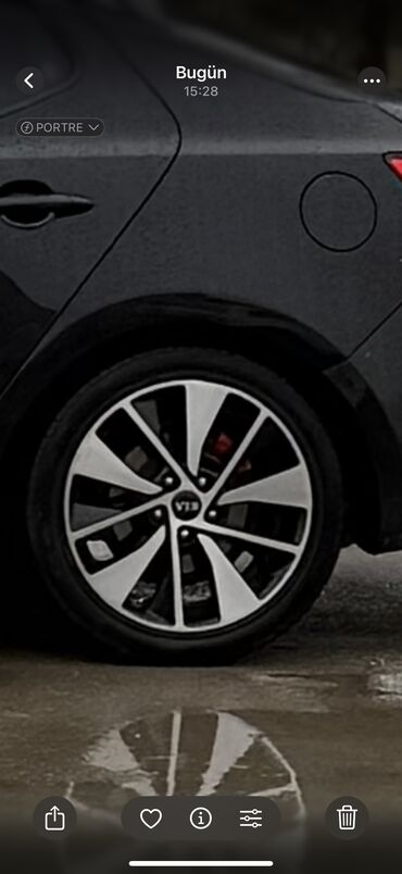 Disk təkərlər: İşlənmiş Disk təkər Kia 225 / 45 / R 18, 5 Boltlu