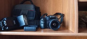 sony alpha: Зеркальный фотоаппарат Sony Alpha 100 с объективом и комплектом — 1