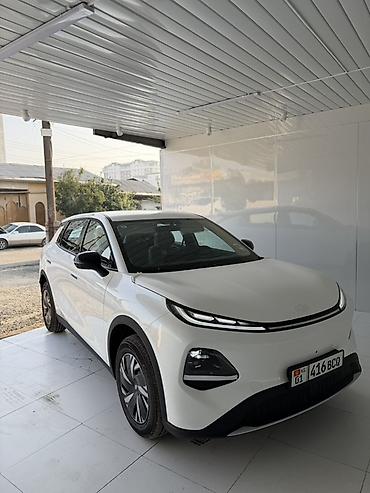 black ice: Электромобиль кроссовер, белый цвет кузова. Ключевые особенности: - — 3