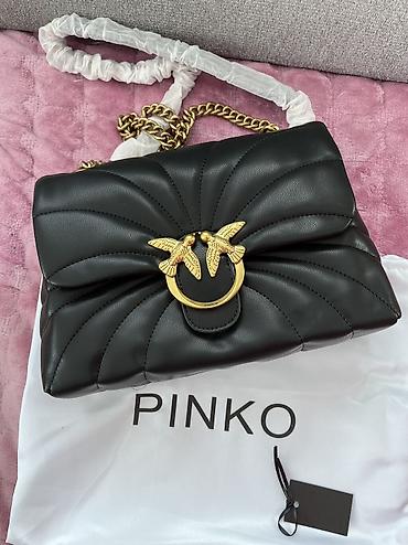 Torbe: Pinko torba – model sa prepoznatljivim Love Birds okovom - Materijal — 14