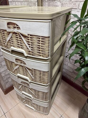 Комоды для одежды: Комод для одежды, Без зеркала, Другой материал, цвет - Белый — 10