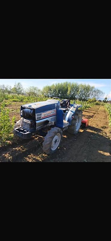 открытый: Минитрактор Kubota GEAS 25 с навесной фрезой - Модель: Kubota GEAS 25 — 1