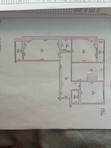 продается квартира псо алматинка магистраль: 3 комнаты, 101 м², Элитка, 6 этаж, Евроремонт