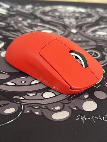 logitech g pro x superlight 2: Logitech G Pro X Superlight simsiz oyun siçanı – qırmızı rəng — 2