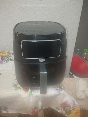 samavar ucuz: Beko hava friteri (Air Fryer) - Rəng: qara - Ön hissədə sensor/ekran — 1
