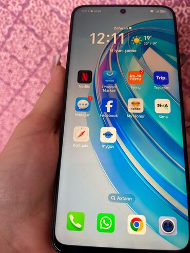 телефон fly fs504 чехлы: Honor X8a, 128 GB, rəng - Qara, Düyməli, Sensor, Barmaq izi