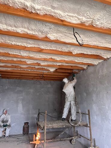 Утепление: Утепление полов, Утепление потолоков, Утепление окон | Утепление дома, Утепление квартиры, Утепление склада Пенополиуретан Больше 6 лет опыта — 6