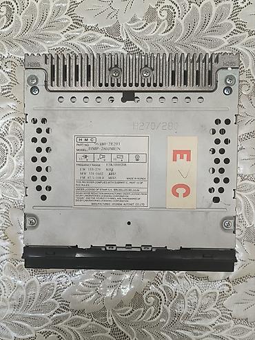 nur avto: Hyundai orijinal avtomobil maqnitofonu (üstən çıxma) Model — 3