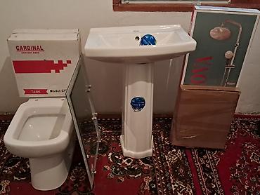 Ev üçün digər mallar: Teze karopka istfade olmuyub duş seti herbir esyasi var unitaz — 3