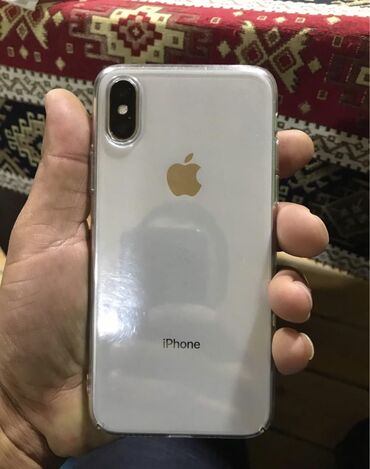 iphone 7 işlenmiş qiymeti: IPhone X, 64 ГБ, Белый, Гарантия, Face ID, С документами