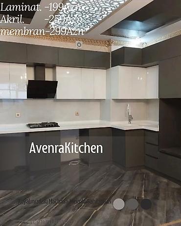 membran nədir: Sifarişlə mətbəx dəsti, Özü çəkən petlələr, Sadə laminat, Kredit var, Pulsuz çatdırılma, Ödənişli çatdırılma, Rayonlara çatdırılma — 5