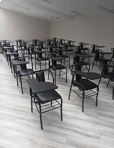 стул для школы: Школьный стул, Новый, Железо, цвет - Черный — 1