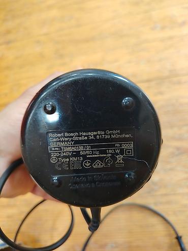 qoz çəkən maşın: Bosch elektrikli qəhvə dəyirmanı Model: TSM6A013B. Güç180W. Bosh — 4