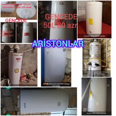 ikinci el ariston: Ariston 50 l, İşlənmiş