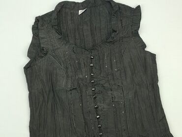 bluzki z koronką krótki rękaw: Blouse, 2XL (EU 44), condition - Good