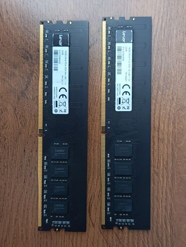 Operativ yaddaş (RAM): Operativ yaddaş (RAM) 32 GB, 2666 Mhz, DDR4, PC üçün, İşlənmiş