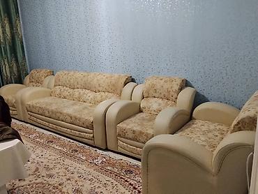 мебель для зала бу: Два дивана,два кресла.1диван-220см.,2див-135см. кресло-90см — 1