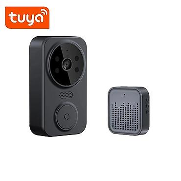 qapi zəngi: Tuya ağıllı Wi‑Fi video qapı zəngi – IP65 suya davamlı - HD — 7