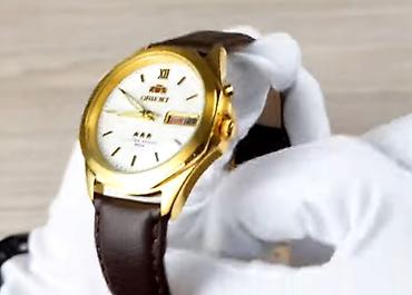 Классические часы: Наручные часы ORIENT 3 Star ЕМ 5С— классические японские механические — 5