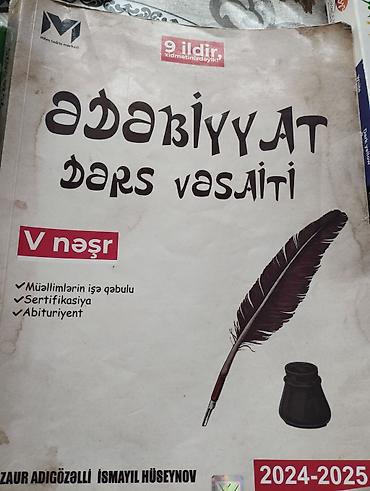 Məhsul: “Ədəbiyyat – Dərs Vəsaiti” (V nəşr) Mhm Xüsusiyyətlər: -