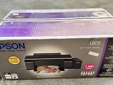 принтер l805: Продаю оригинальный, не Китай Фото-принтер Epson L805 с системой — 1