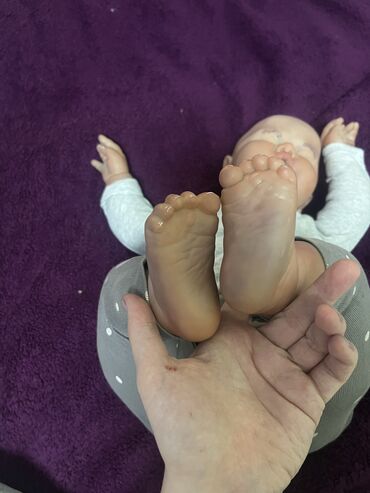 Игрушки: Малышка реборн из молда пикли Ручная работа расписана акриловыми — 4