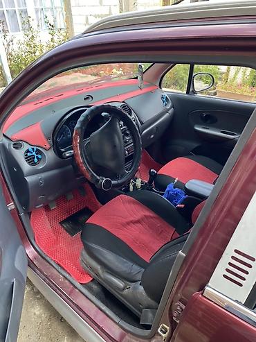 красный материал: Daewoo Matiz: 2007 г., 0.1 л, Механика, Бензин, Хэтчбэк — 1