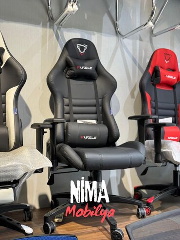 Ofis və oyun kresloları: Yeni, Təkərli, Qolları tənzimlənir, Dəri -da lalafo.az — 8 Ofis və oyun kresloları: Yeni, Təkərli, Qolları tənzimlənir, Dəri — 8