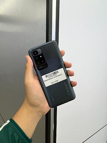 redmi 6: Redmi, Redmi 10, Б/у, 128 ГБ, цвет - Серый, В рассрочку, 2 SIM — 1