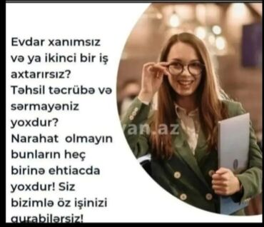 iş elanı sumqayıt 2024: Marketoloq tələb olunur, Onlayn iş, İstənilən yaş, Təcrübəsiz