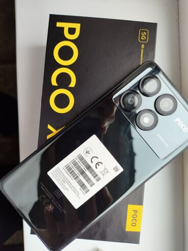 поко х6 про бу: Poco X6 Pro 5G, Колдонулган, 512 ГБ, түсү - Кара