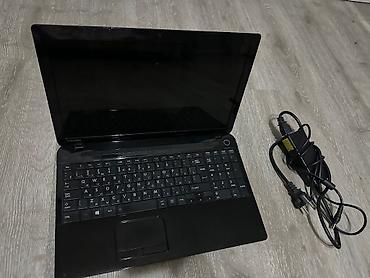Toshiba noutbuk + orijinal adapter Xüsusiyyətlər və dizayn: - Qara