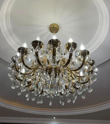 Çilçıraqlar: Çılçıraq, 10 və daha çox lampa, Xrustal