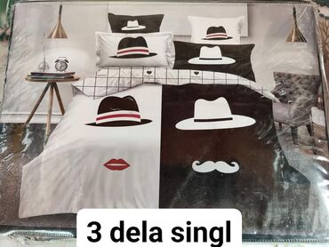 Posteljina: Pamucne posteljine Set sadrzi 3 dela: Cena: 2150 din Jorganska navlaka — 6