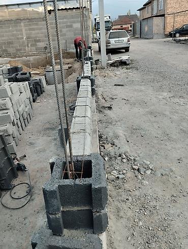 пескоболок: Заборы из шлакоблока — 10