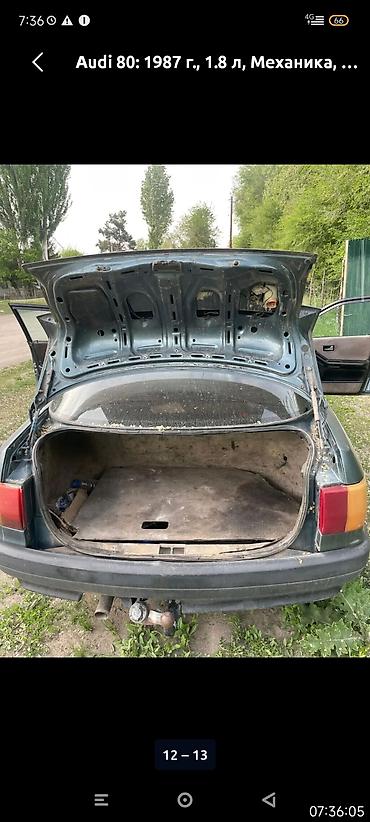 авто мотор: Audi 80: 1987 г., 1.8 л, Механика, Бензин, Седан — 5