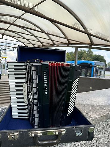 Аккордеоны: Продаю Германский Аккордеон Вельтмейстер кордал абалы эн жакшы бирок — 16