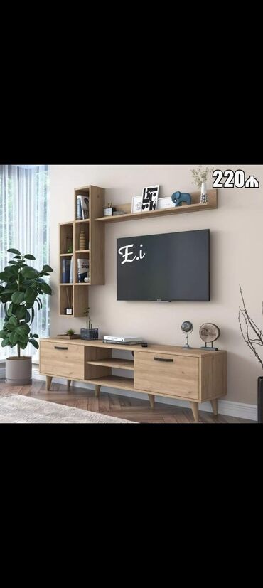 TV altlığı: Yeni, Düz TV altlığı, Polkalı, Laminat — 19