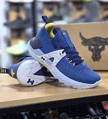 обувь rax: Мужские кроссовки, 40.5, 42.5, 40, Under Armour, Новый, цвет - Синий, Платная доставка, Самовывоз — 2