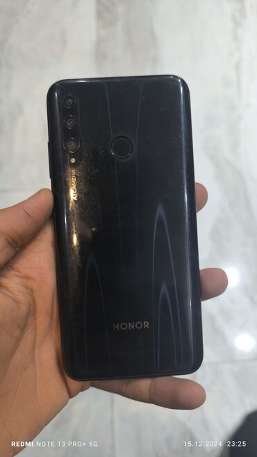 Honor: Honor 10i, 128 GB, rəng - Qara, Sensor, Barmaq izi