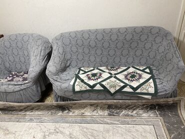 продам мебель б: Ашкана үчүн жумшак бурчек, түсү - Боз