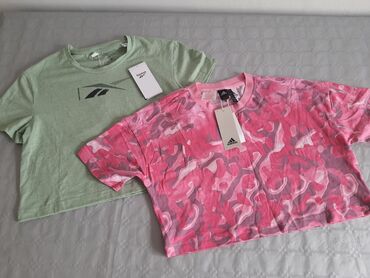triko za gimnastiku za devojcice: Adidas, Crop top, Short sleeve, 152-158