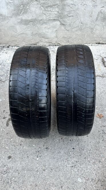 Шины: Шины 215 / 55 / R 17, Зима, Б/у, Пара, Легковые, Япония, Bridgestone