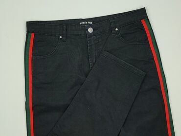 spodnie czarne tech fleece: Jeans for men, size M