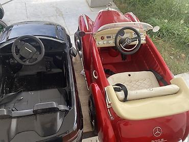 kabri: Uşaqlar üçün elektrikli minik avtomobilləri – 2 model 1) Mercedes — 2