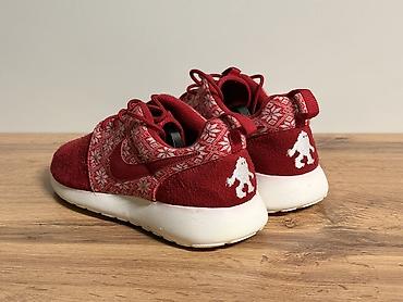 утепленные кроссовки: Кроссовки, 42.5, Nike, Б/у, цвет - Красный, Самовывоз, Платная доставка — 5