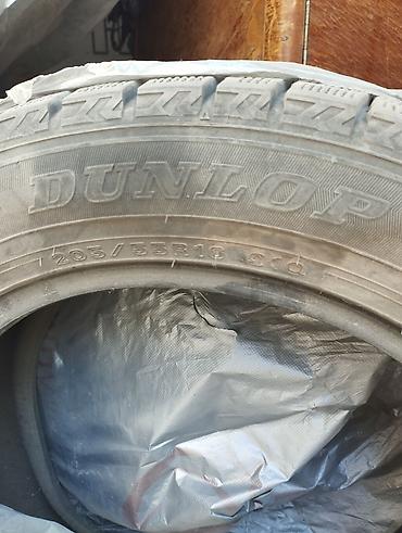 диска размер 16: Шины 205 / 55 / R 16, Зима, Б/у, Комплект, Легковые, Dunlop — 3
