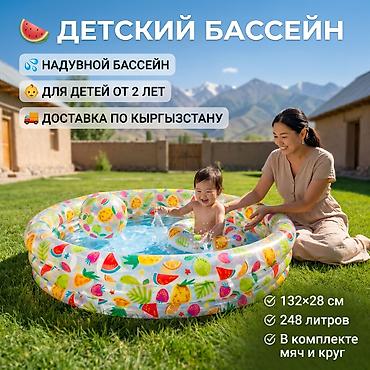 сухой бассейн с шариками большой: Бассейн Надувной Intex для малышей 🍍 👧 Весёлые игры летом прямо у — 1