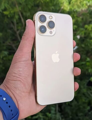 Apple iPhone: IPhone 12 Pro Max, 128 GB, Qızılı, Face ID